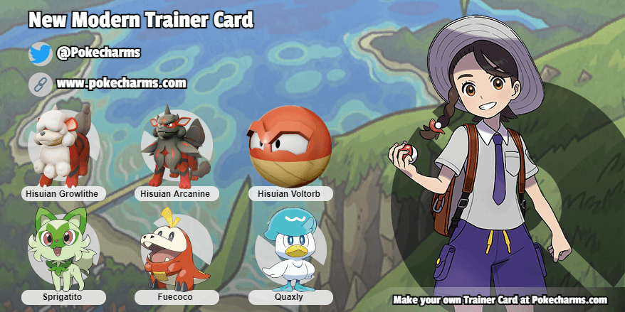Modern Trainer Card Style